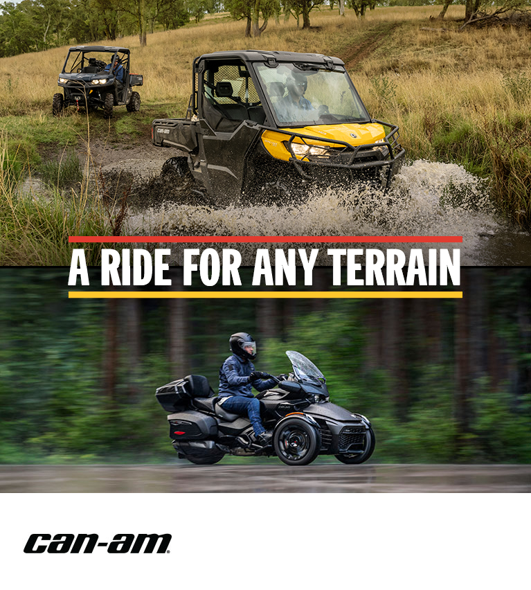 Can-am A ride for anh terrain